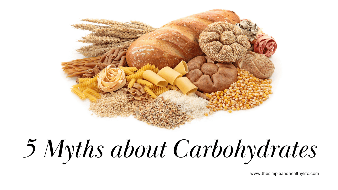 myths about carbohydrates